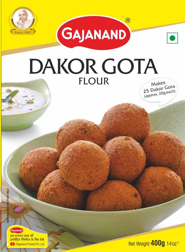 Gajanand Instant Dakor Gota Mix Flour 400 g