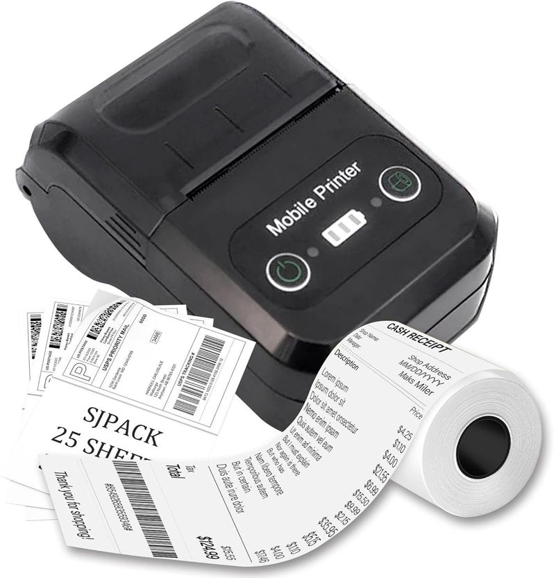RAISA PRINTECH BT-58 Mobile Thermal Printer - Image 10