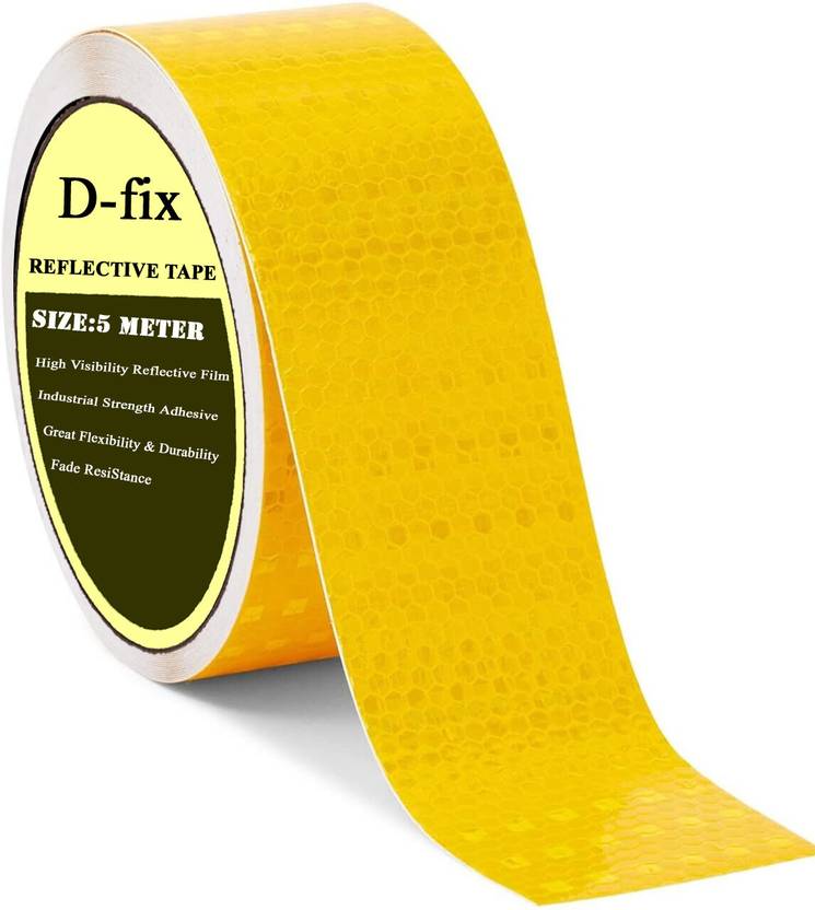 D-fix 2-Inch-High Intensity Waterproof Warning Reflective Radium Tape ...