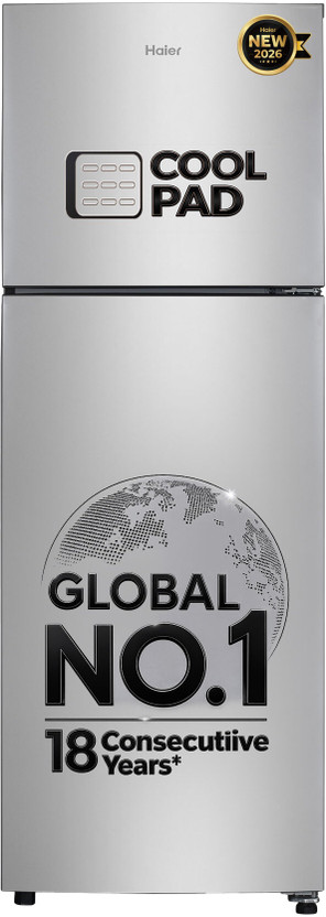Haier 240 L Frost Free Double Door 1 Star Refrigerator Cool Pad