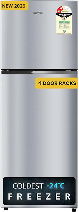 Whirlpool 235 L Frost Free Double Door 2 Star Refrigerator