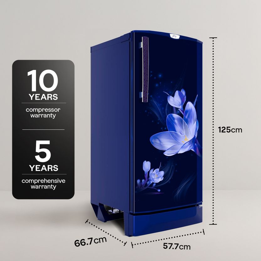 Godrej 185L Direct Cool Single Door 5 Star Refrigerator - Image 5