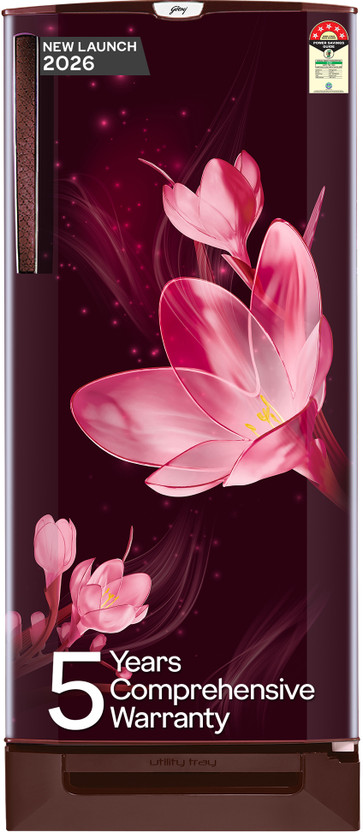 Godrej 185 L Direct Cool Single Door 5 Star Refrigerator 22l