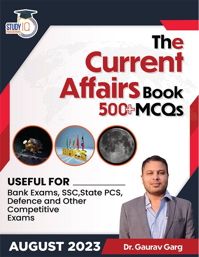 500 Mcq S Current Affairs Book August 2023 By Dr Gaurav Garg English