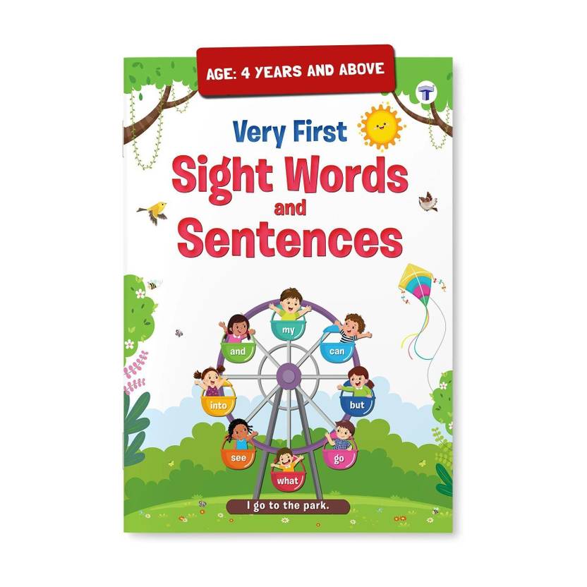 Very First Sight Words And Sentences Book For Kids | Children Learning Book | Age 4 Years And Above