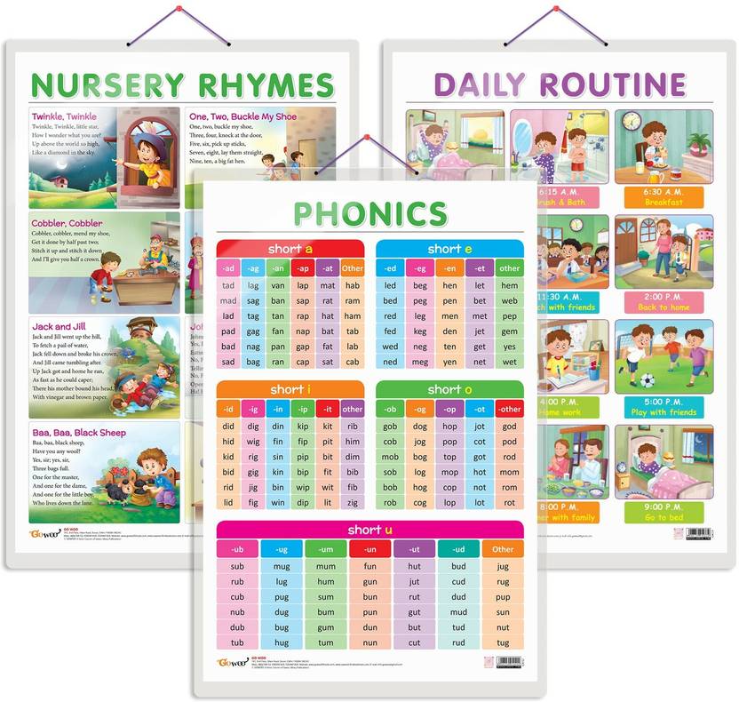 Daily Routine Nursery Rhymes