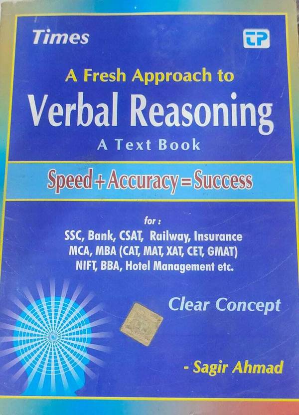 A Fresh Approach To Verbal Reasoning Speed+Accuracy = Success Buy A