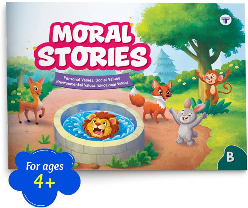 Bedtime Stories For Kids Ages 4+ | 17 Engaging Moral Stories With Life Lessons, Activities & Colorful Illustrations | English Storybook For Early Learning (Book B)