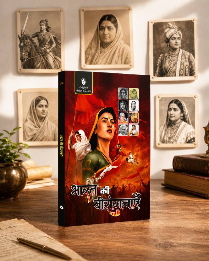 Bharat Ki Viranganayein | Indian Brave Queens & Freedom Heroines | Hindi Paperback