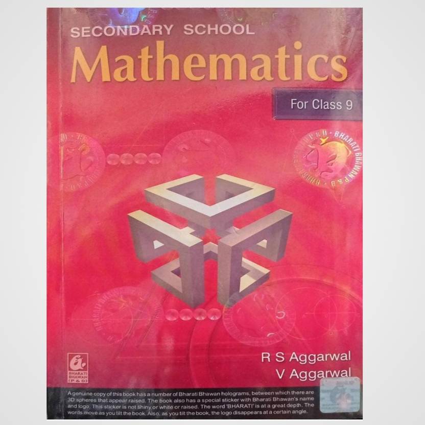 Rs aggarwal math book class 9 edition 2024 25 buy rs aggarwal math