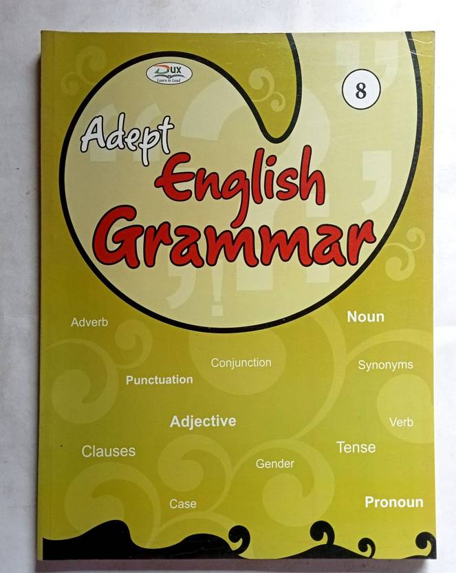 Adept English Grammar Class-8(Old Like New Book)