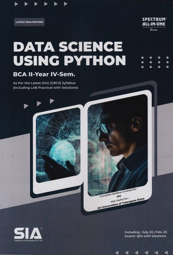 BCA 2nd Year 4th Sem Data Science Using Python Latest 2024 Edition: Buy ...