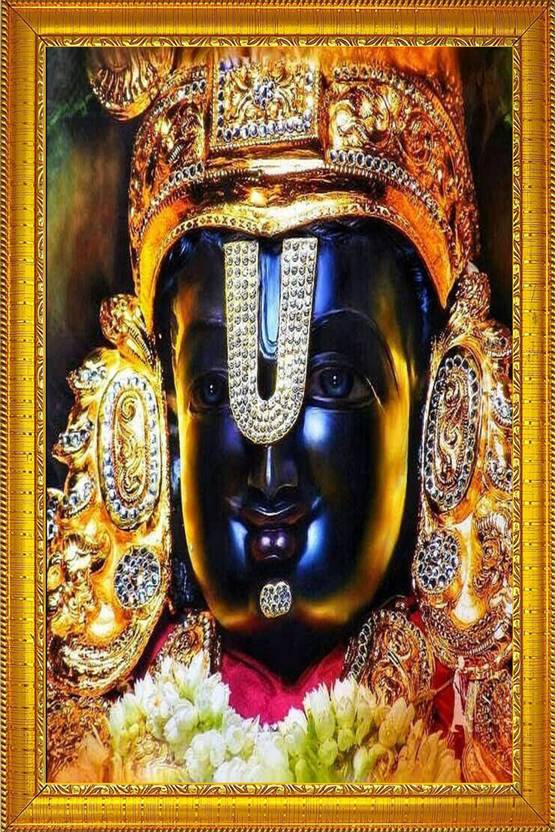 lyrarts TIRUPATI BALAJI Religious Frame