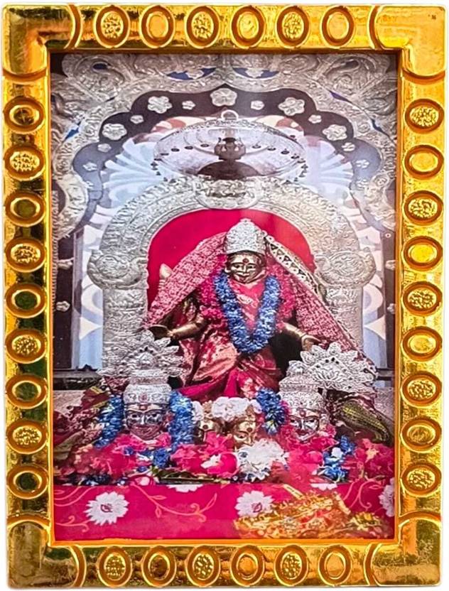 AURA POOJA Small Maa Tara Tarini Table Top Photo | Religious Frame