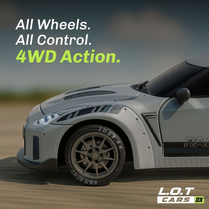 L.O.T CARS Flare 4WD Drifting RC Car - Image 7