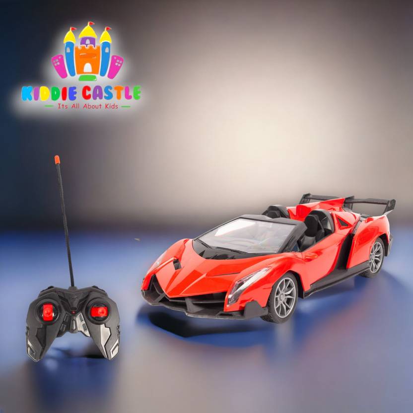 Kiddie Castle 116 Remote Control 4 Function Racing Car with Chargeable Batteries 116 Remote