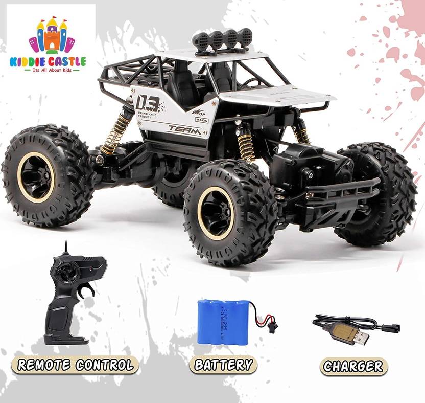 Kiddie Castle 4 Wheel 116 Scale Metal Alloy Rock Crawler Remote Control Car 4 Wheel 116