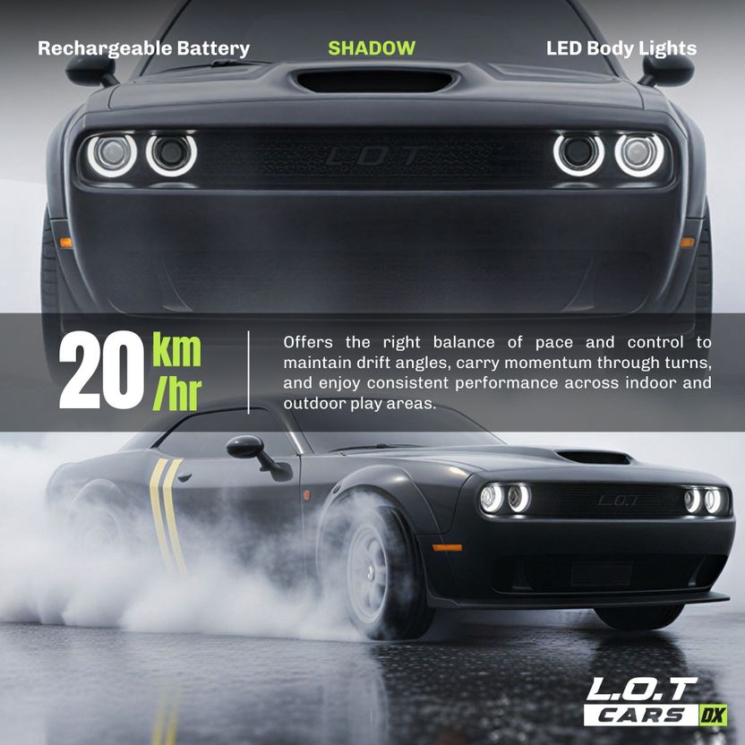 L.O.T CARS Shadow Remote Control Drifting Car - Image 3