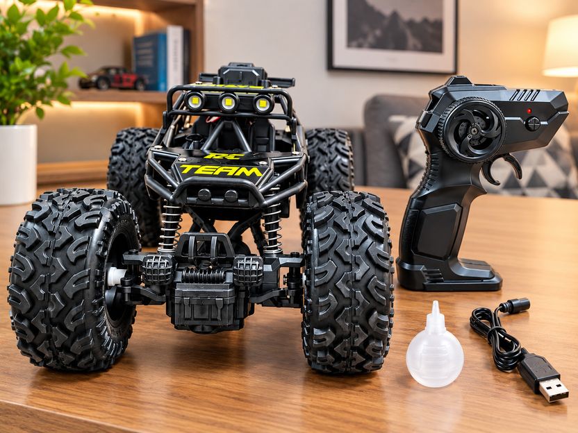 MY WONDERBOX Rock Crawler 4X4 High Speed Monster Truck For Kids | Mist Smoke Effect - Rock Crawler 4X4 High Speed Monster Truck For Kids | Mist Smoke Effect . Buy car, monster truck toys in India. shop for MY WONDERBOX products in India. - Image 2