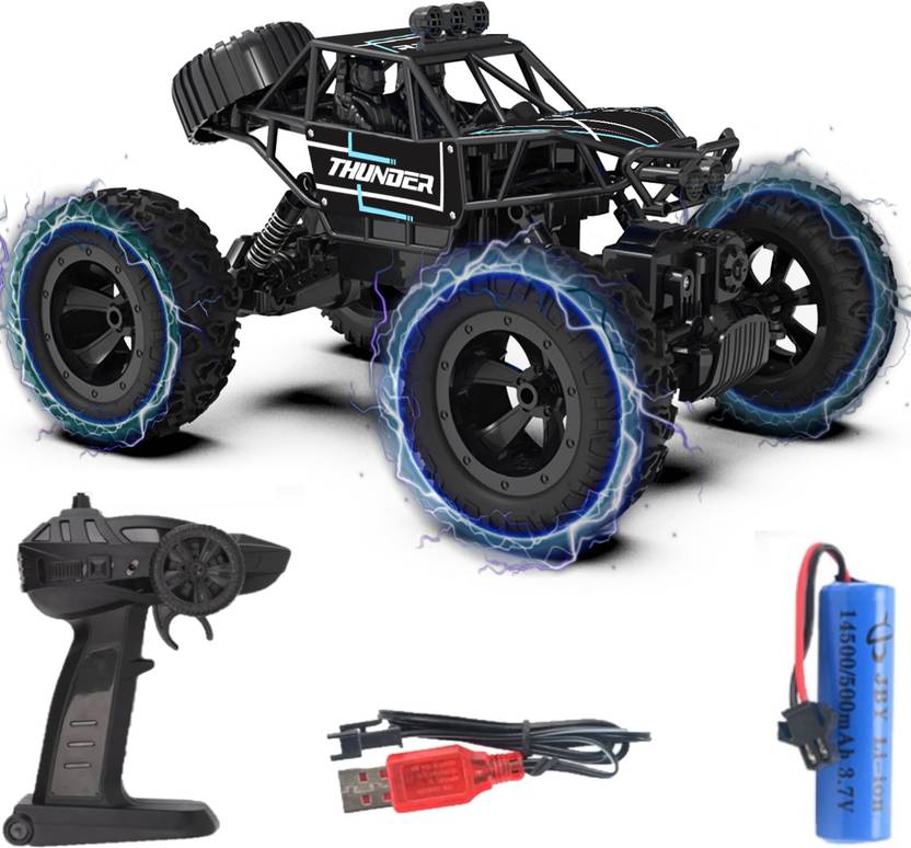 CADDLE & TOES Remote Controlled Rock Crawler RC Monster Truck, 4 Wheel