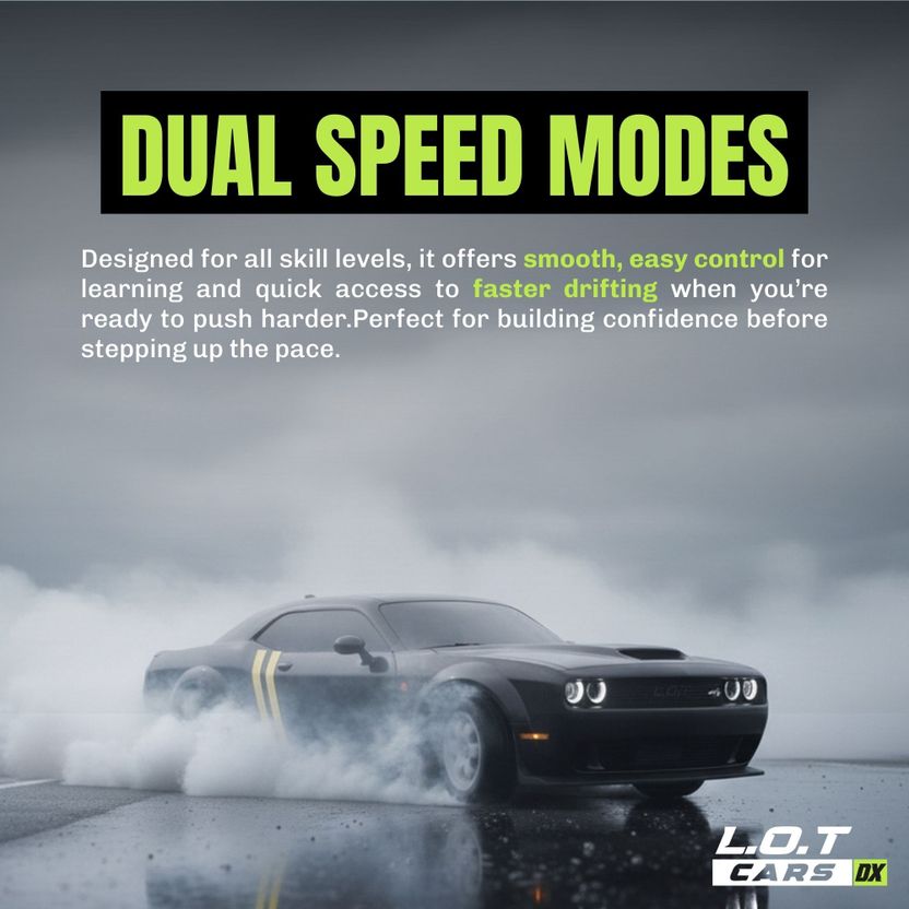 L.O.T CARS Shadow Remote Control Drifting Car - Image 6