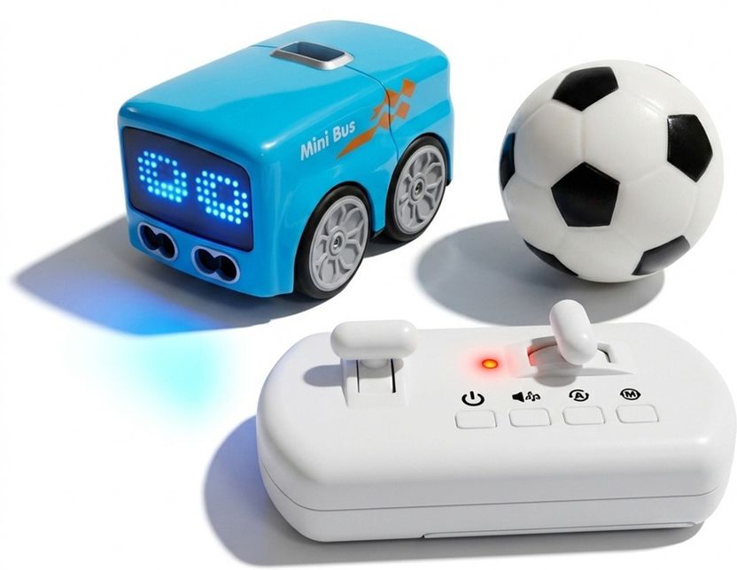 TOUJOO Mini RC Bus Toy for Kids - Image 1