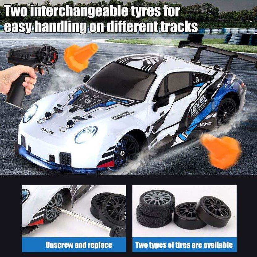 Star Impex 1:24 RC Drift Car 2.4 GHz 4WD - Image 5