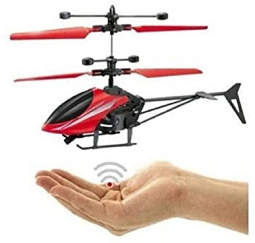 SHYAM Remote Control and Hand Sensor Charging Helicopter Toys Remote