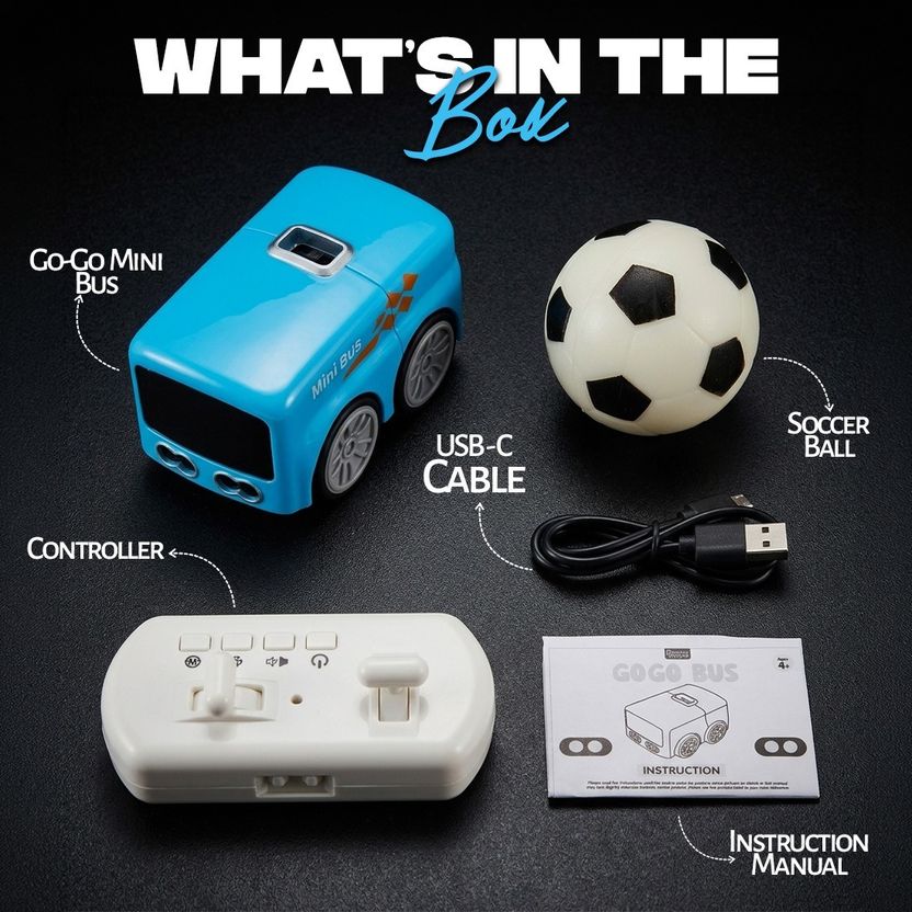 TOUJOO Mini RC Bus Toy for Kids - Image 7