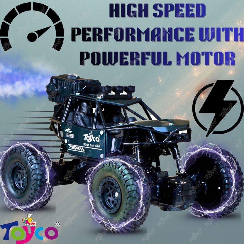 Toyco Rock Crawler 1:16 Offroad RC Car - Image 5