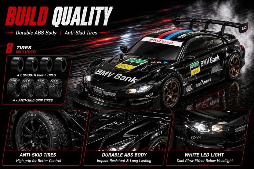 Flytek High Speed 4X4 Remote Control Car for Kids - Image 6