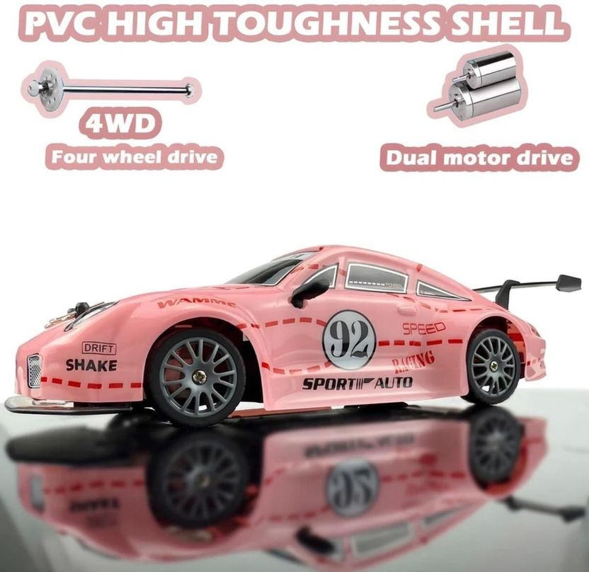 ETYMOCA RC Drift 1:24 Scale 4WD 2.4GHz High Speed Remote Control ...more - Image 2