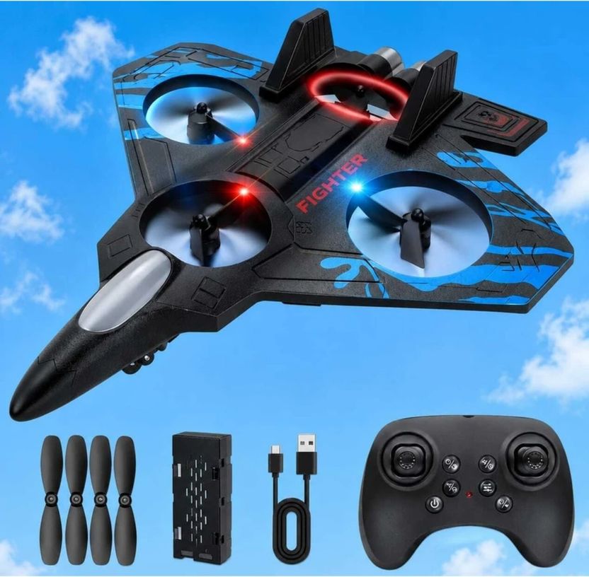 NTS_NTS RC Fighter Plane Toy for Kids - Image 1