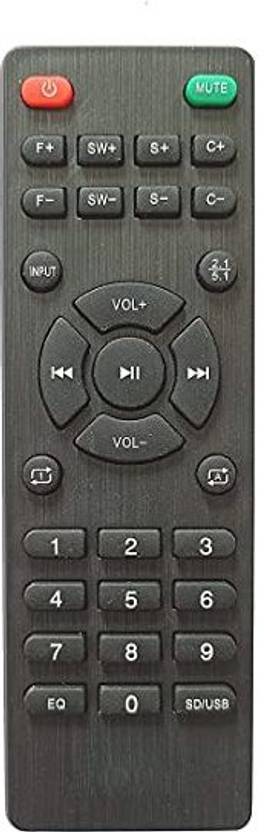 BhalTech Home Theater Soundbar System Compatible for  John Barrel Remote Controller