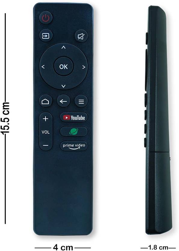 2fortheroad 222077 Compatible LLOYD HD 4K TV (NO VOICE COMMAND) (Compare The Keys) LLOYD HD Smart TV 4K Remote Controller