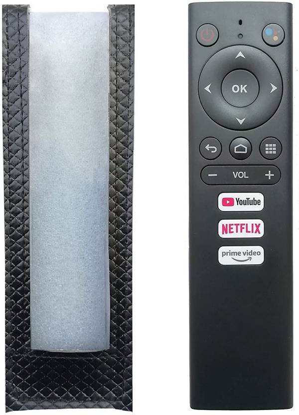 BhalTech Blaupunkt TV PU Leather Remote Case Cover Perfect Fitting Fully Protective Only Remote Cover Pls Check Your Remote Dimensions Compatible for Blaupunkt LED Remote Controller