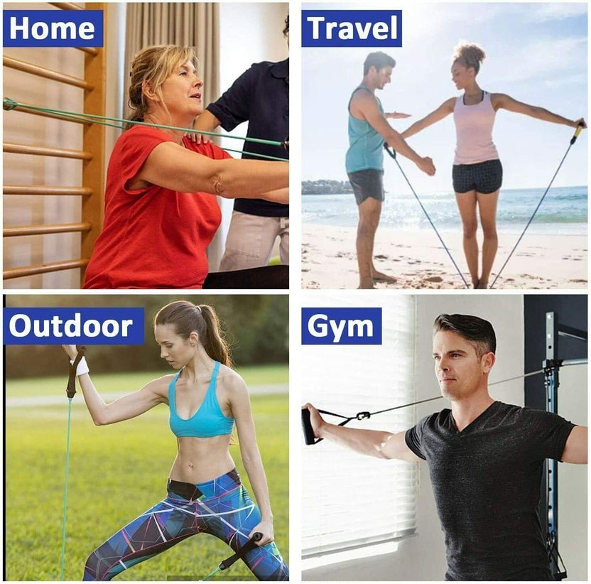 Fitnesstricks 11-Piece Resistance Band Set - Image 6