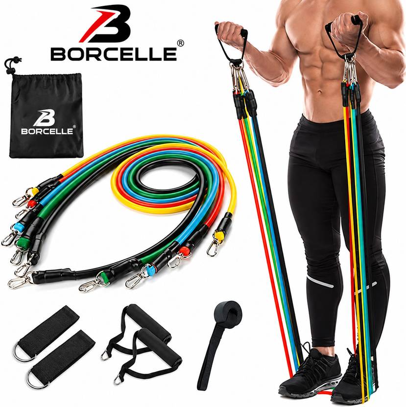 BORCELLE 11 IN ONE/ RESISTANCE BAND Resistance Tube