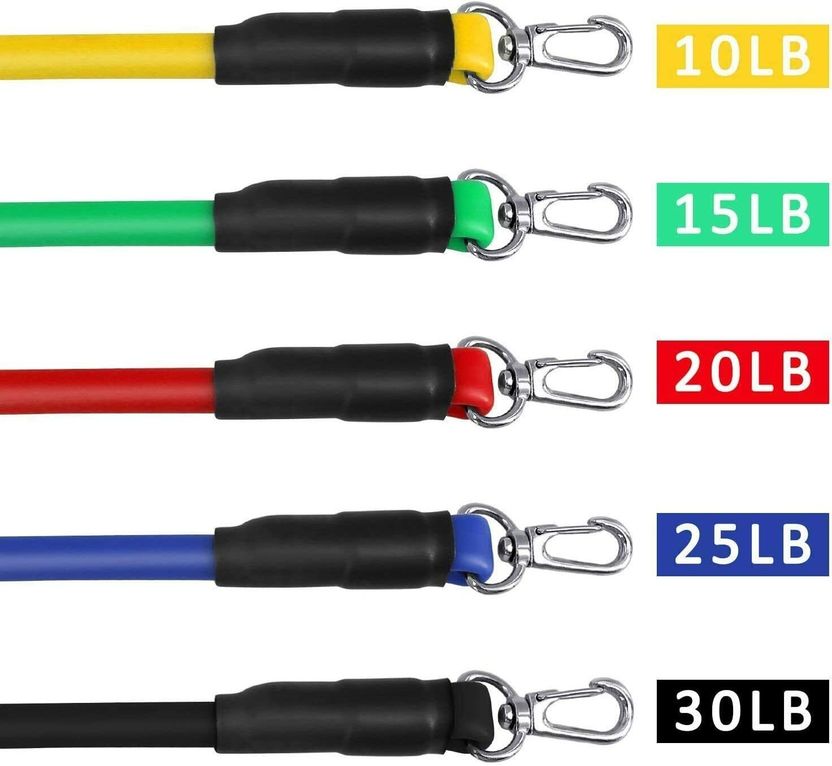 Fitnesstricks 11-Piece Resistance Band Set - Image 5