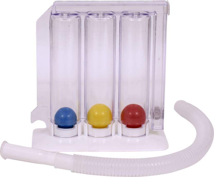 Woodzkraft 3 Ball Lung Exerciser for Breathing ExerciseBreath