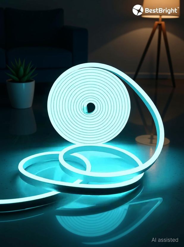 BestBright 600 LEDs 5m Blue Steady Strip Rice Lights - Image 3