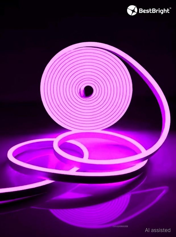 BestBright 600 LEDs 5m Purple Rice Lights - Image 2