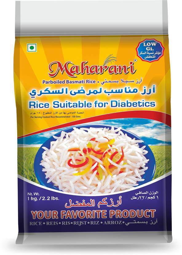 Maharani Rice Suitable for Diabetics Basmati Rice (Long Grain, Steam) Price in India Buy