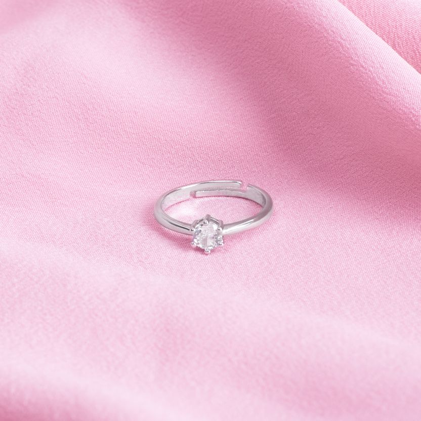 Salty Celestial Sparkle Crystal Ring for Women & Girls Copper - Image 5