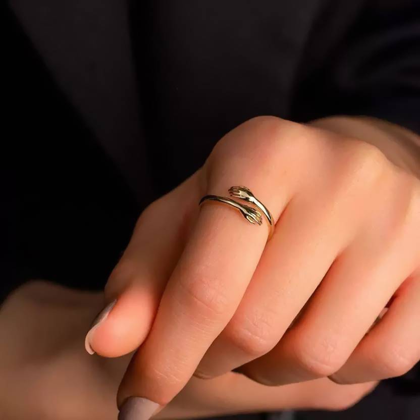 Alloy Gold Plated Ring