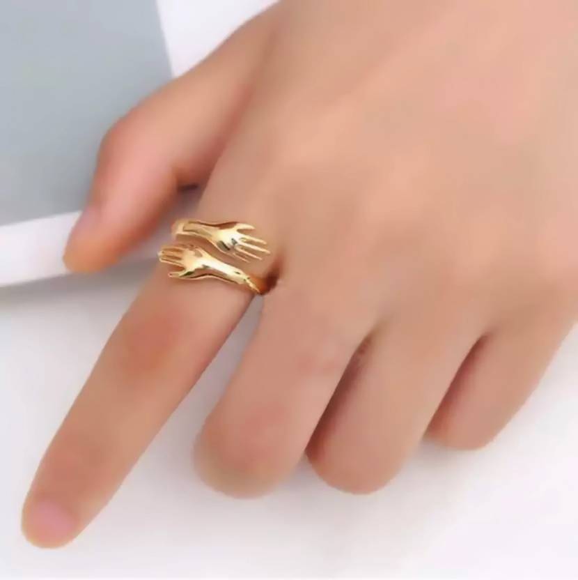 Alloy Gold Plated Ring