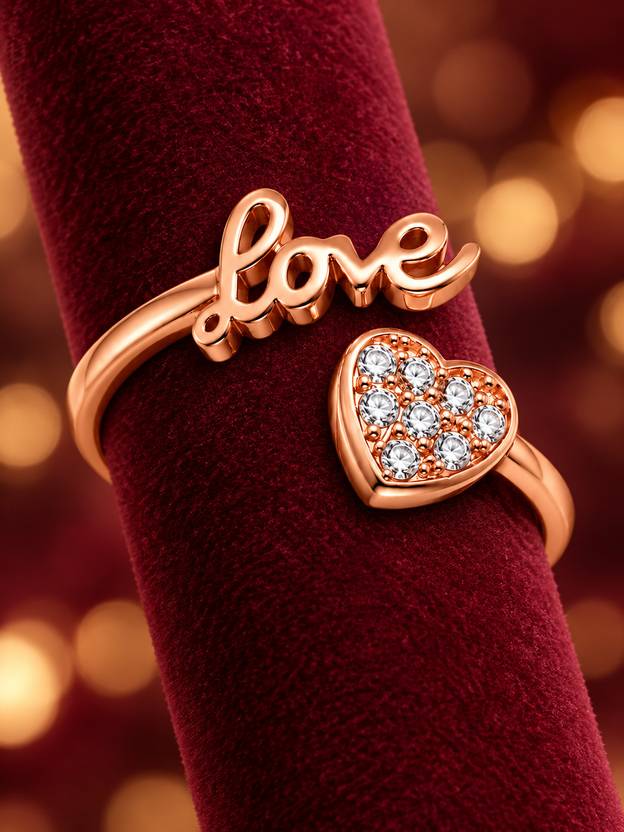 forevershine Fancy adjustable AD CZ Ring for women Alloy Cubic Zirconia Ring