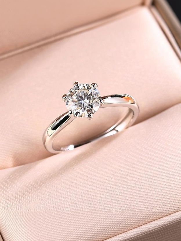 Salty Celestial Sparkle Crystal Ring for Women & Girls Copper - Image 1