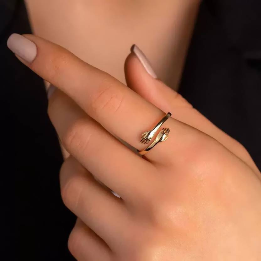 Alloy Gold Plated Ring