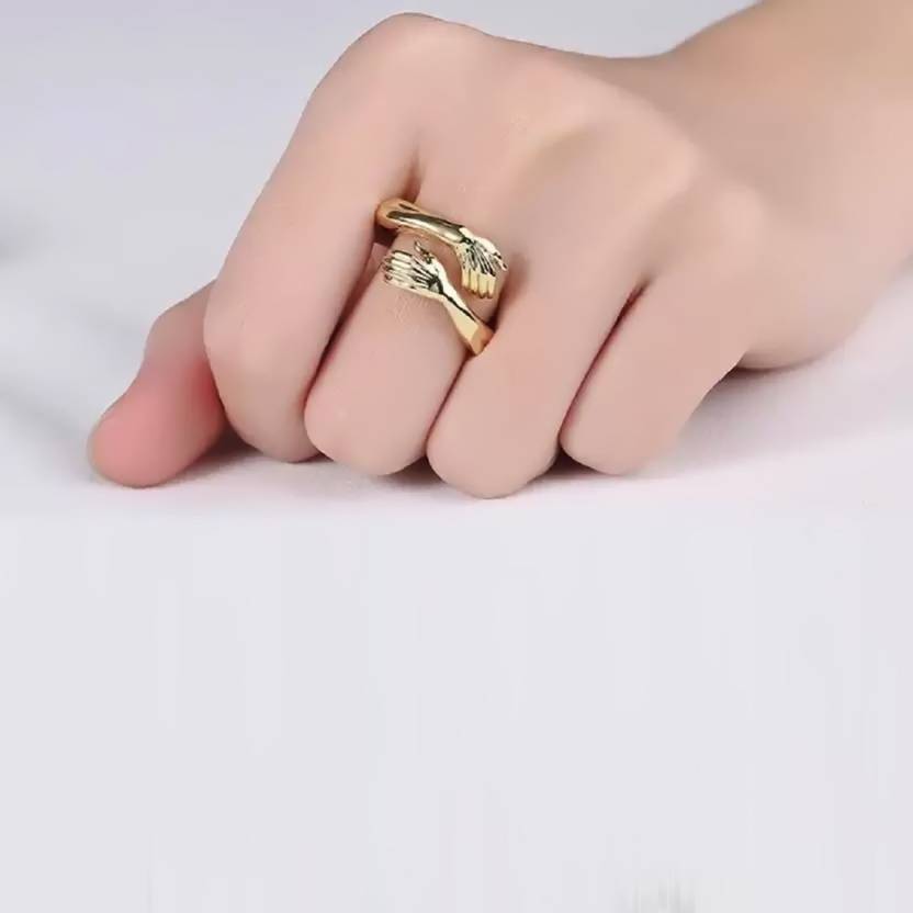 Alloy Gold Plated Ring